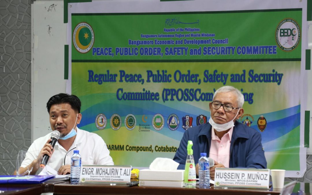 BARMM’s PPOSSCom conducts third regular meeting