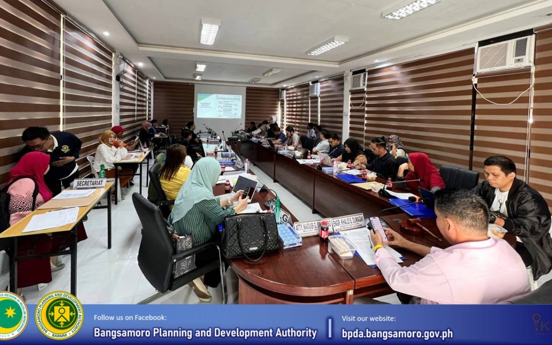 BARMM’s Development Administration Committee holds second regular meeting
